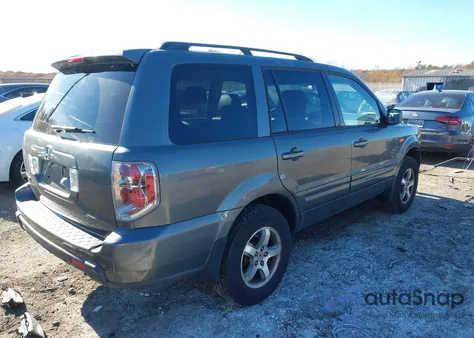 2007 Honda Pilot Ex-L из США, поврежденный, VIN 5FNYF28767B036933